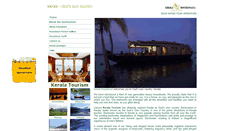 Desktop Screenshot of kerala-houseboat.com